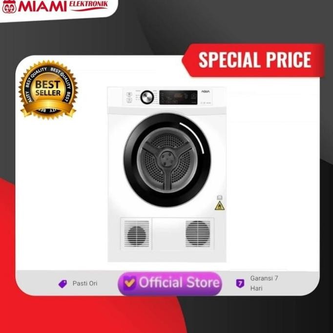 Promo Pengering Pakaian Aqua Fqv-701E / Dryer Aqua Fqv701E / Dryer 7Kg