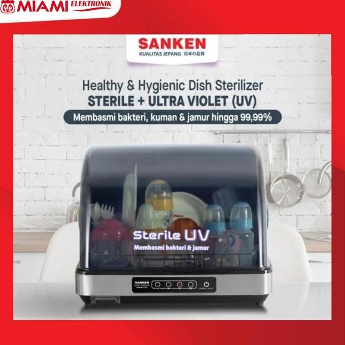 Promo Dish Dryer Sanken Dd33Uv / Sanken Uv Sterilization Sterilizer