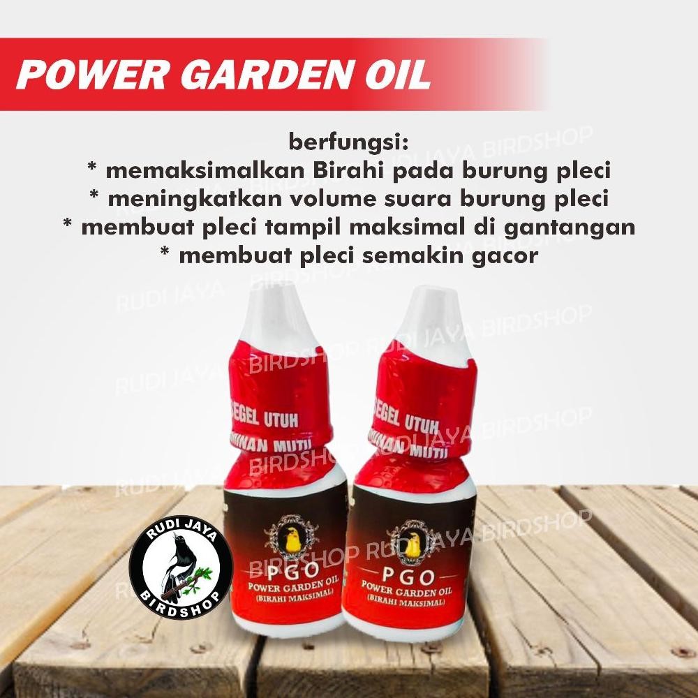 Uk-68 Vb-8 Jh85 Pgo Power Garden Oil Pendongkrak Birahi Penggacor Instan Doping Vitamin Burung Pleci