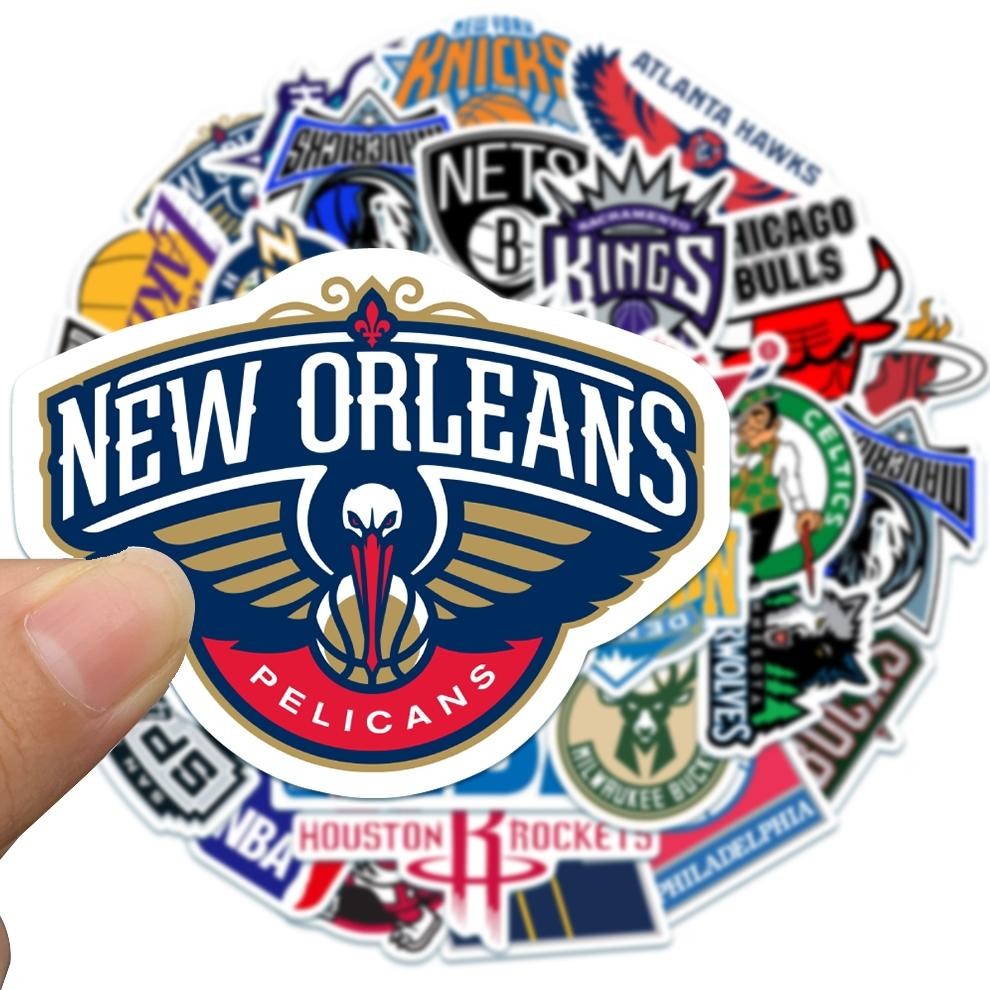 

COD [32PCS] Stiker Keren NBA Team Logo Stiker basket Logo Tahan Gores Decal Kartu Album Custom Vinyl Anti Air- Sticker Aesthetic Buku Journal Koper Casing HP Tablet Laptop Helm MotorBotol Minum ZRG-17