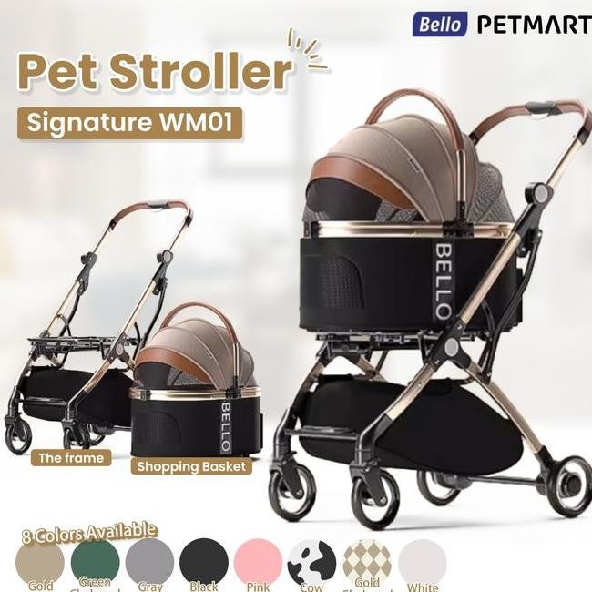 Bello Pet Stroller Detachable Wm01