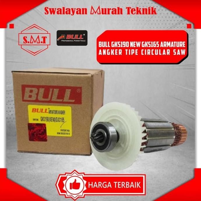 ] BULL GKS190NEW GKS165 armatur rotor angkur angker Mesin Circular Saw Bosch GKS 190 NEW GKS 165