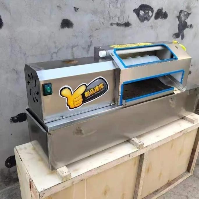 langsung order saja] Mesin pengupas telur rebus otomatis, mesin pembuat pemecah telur