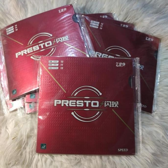 Karet Bat Pingpong Tenis Meja Friendship 729 Presto Speed Original
