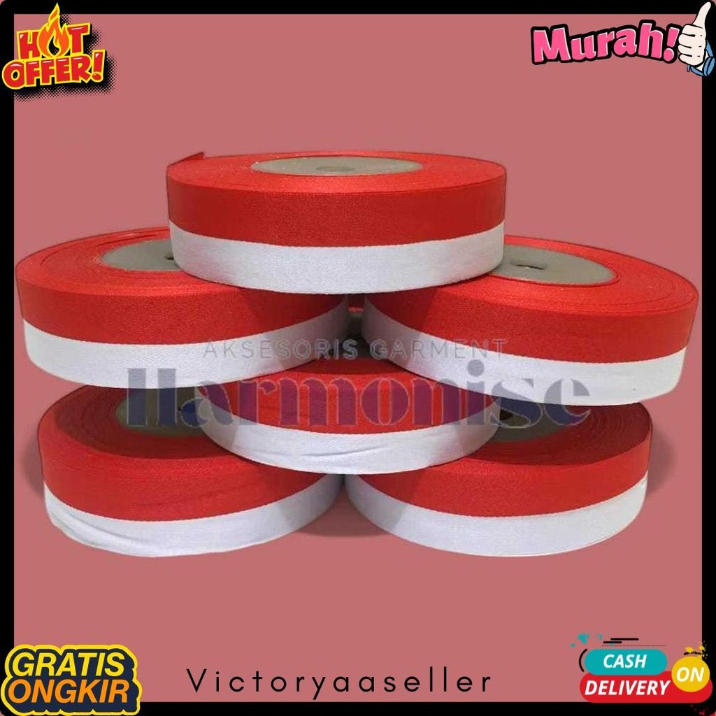 

Pita Merah Putih Eagle Brand Pita Kemerdekaan Pita Serba Serbi 17 Agustus Pita Bendera Merah Putih