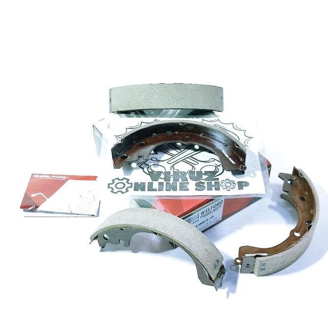 monggo] KAMPAS REM BRAKE SHOE BELAKANG TOYOTA COROLLA DX KE20 - KE70 PART 04495-12060 1SET