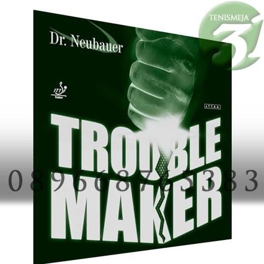 BEBAS ONGKIR - Rubber/Karet pingpong bintik Dr. Neubauer Trouble Maker