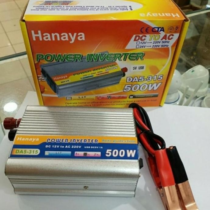 Power Inverter DC ke AC Hanaya Astello 500W