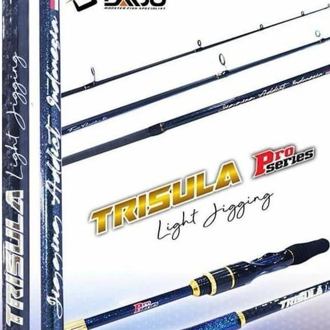TERMURAH - Joran daido trisula pro series pe 2-4 180 cm ring full fuji