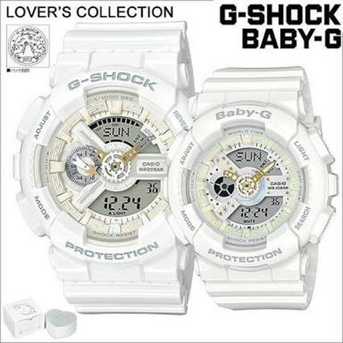 Jam Casio Couple G-Shock Baby-G LOV-17A-7ADR LOV17A7ADR LOV17A 7A 7 17