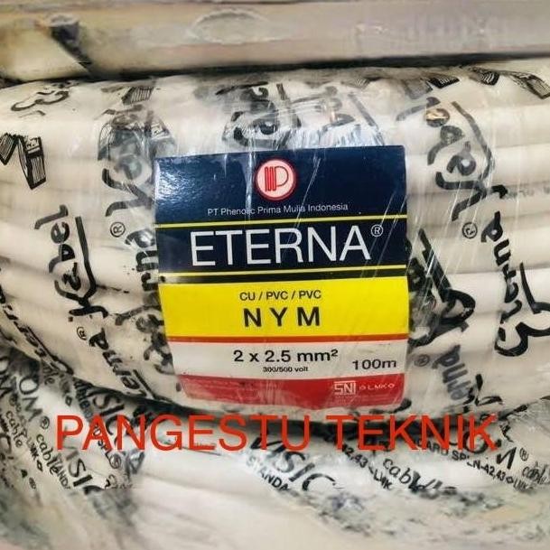Kabel NYM 2 x 2,5 mm ETERNA / 100 Meter / NYM 2 x 2.5 mm