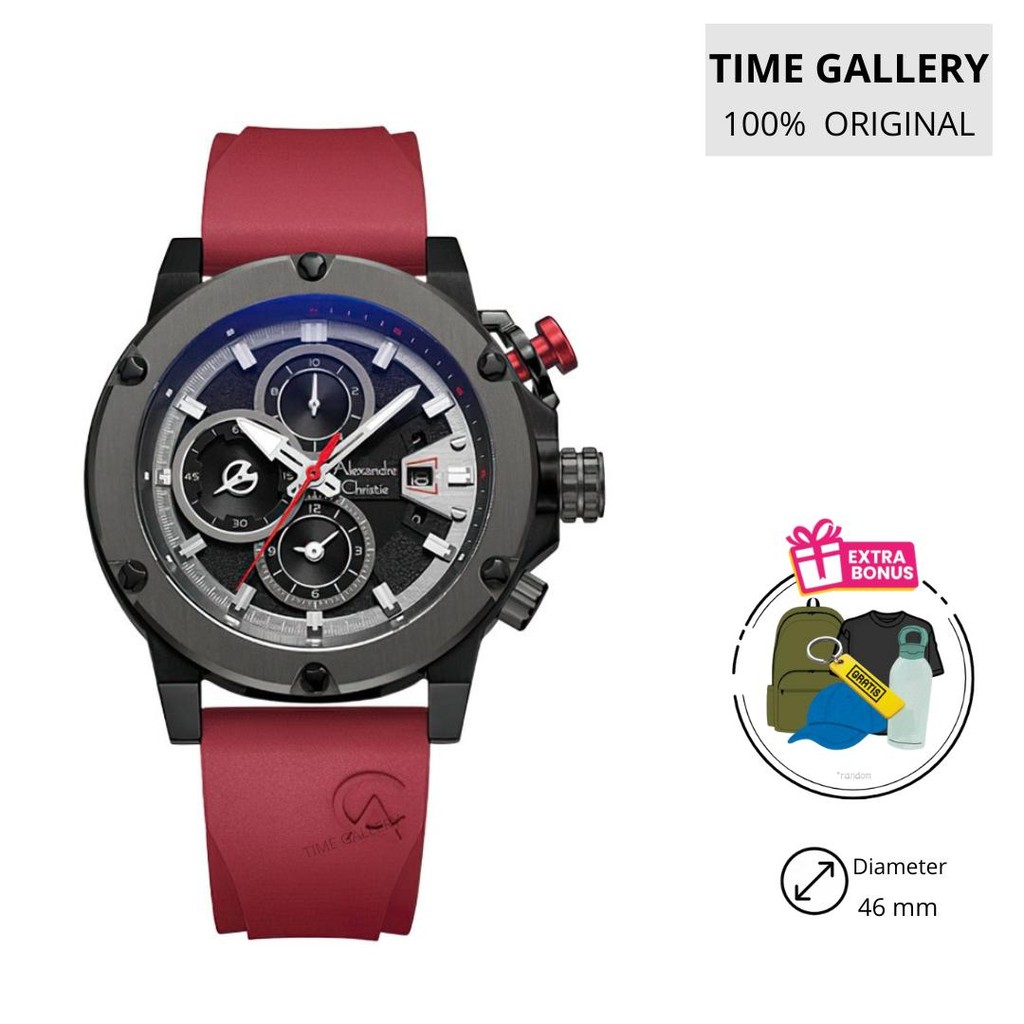 Jam Tangan Pria Alexandre Christie 6491 gcrepbare gc repbare original alexander ori watches