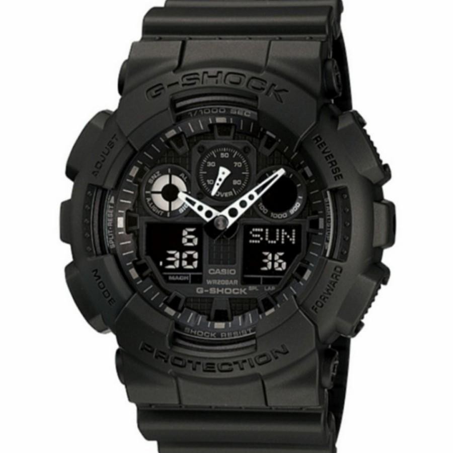 Jam Tangan 100% Original Casio G-Shock GA-100-1A1DR GA1001A1DR GA100 1A1  ORI ASLI