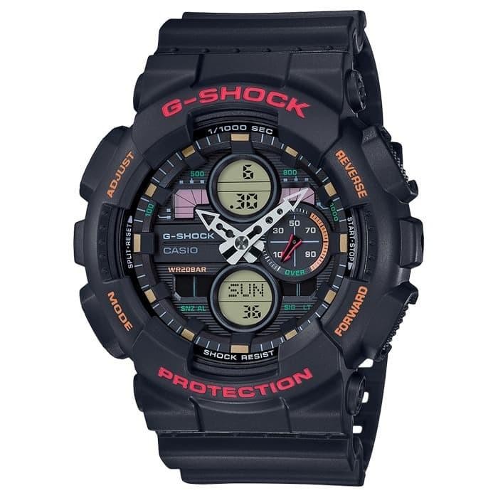 Jam Casio G-Shock Original GA-140-1A4DR GA1401A4DR GA140 1A4 GSHOCK