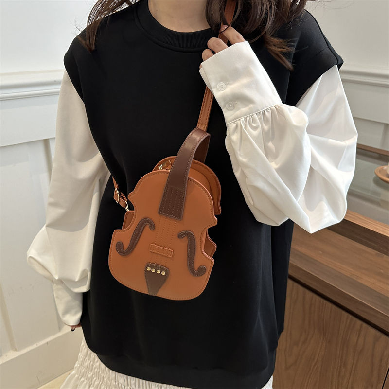 Backpack Women's Handheld Shoulder Bag Crossbody Violin Bag