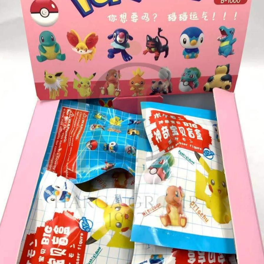 

1Box32Pcs Penghapus Plastic Bag Pokemon Pikachu Pichu Eraser Ter Terjangkau Bisa Cod