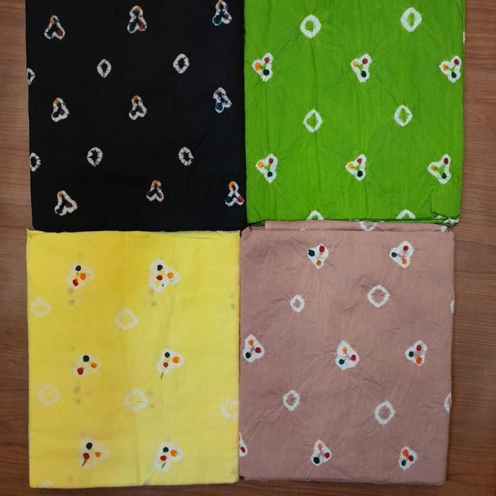 bahan kain batik jumputan asli