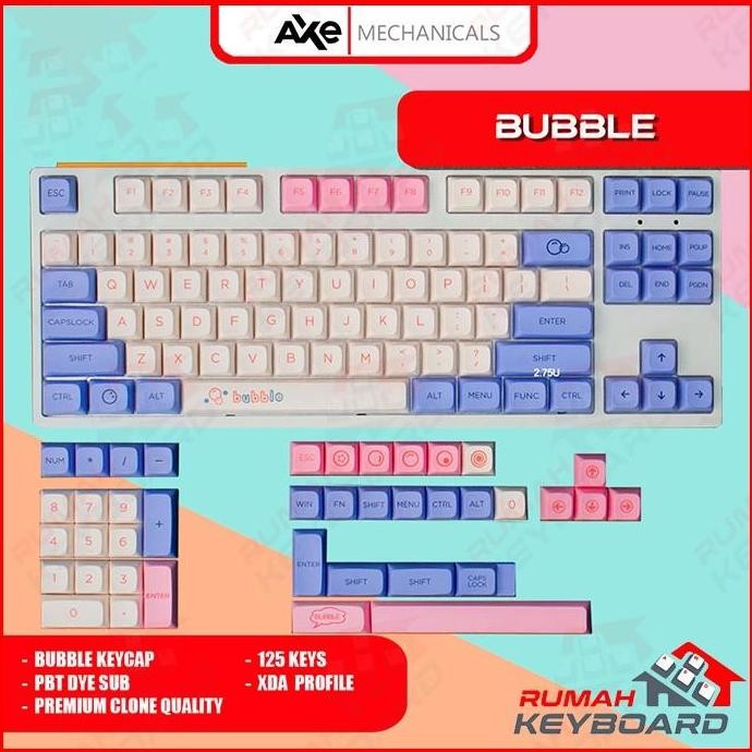 Keycap - Keycaps - Xda - Bubble - Pbt - Dye Sub Co