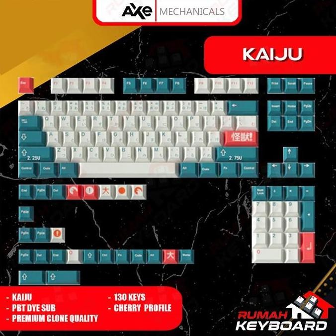 Keycap - Keycaps - Cherry - Kaiju - Pbt - Dye Sub Co