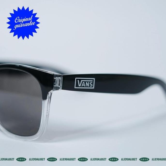 Kacamata Vans Sunglasses Spicoli Black Clear Original Garansi