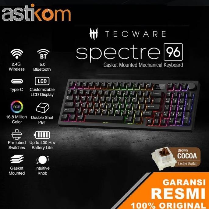Keyboard Gaming Wireless Tecware Spectre 96 Mechanical Keyboard Co