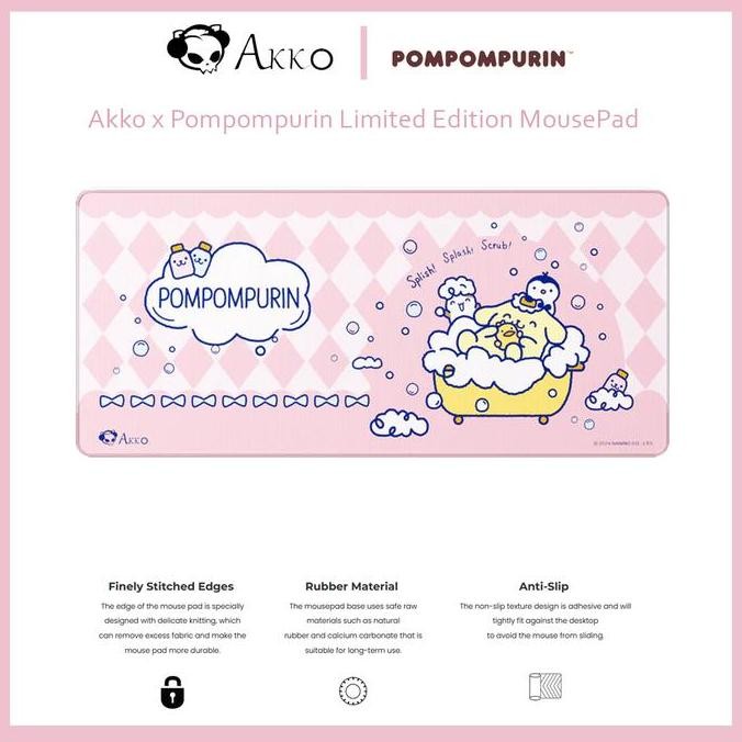 Akko Pompompurin Mousepad - Akko X Pompompurin Limited-Edition Mousepad Co