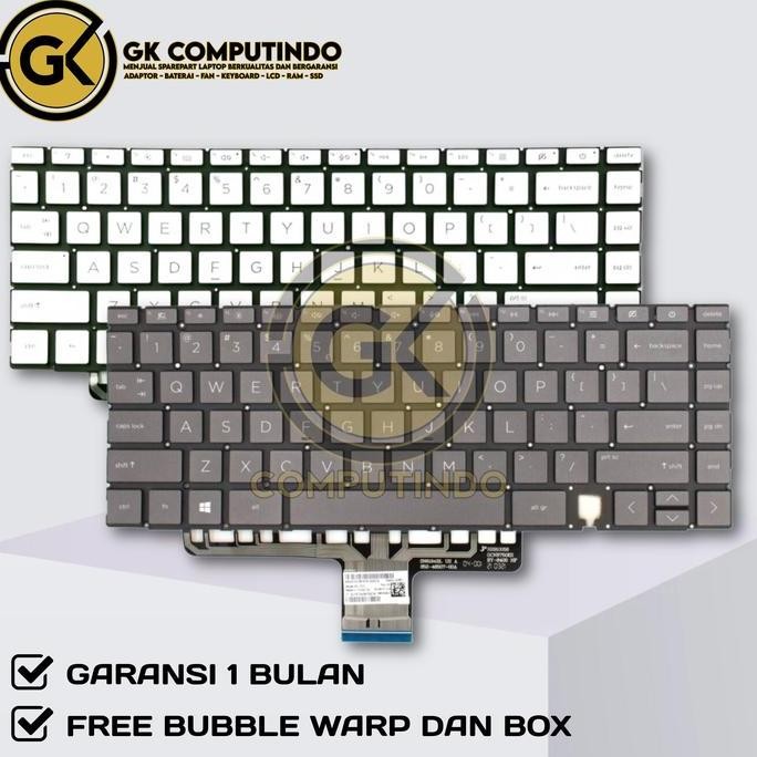 Keyboard HpSpectre X360 14-Ea0047Nr 14-Ea0023Dx 14 Ea0030Tu 14-Ea0036 - Hitam Co