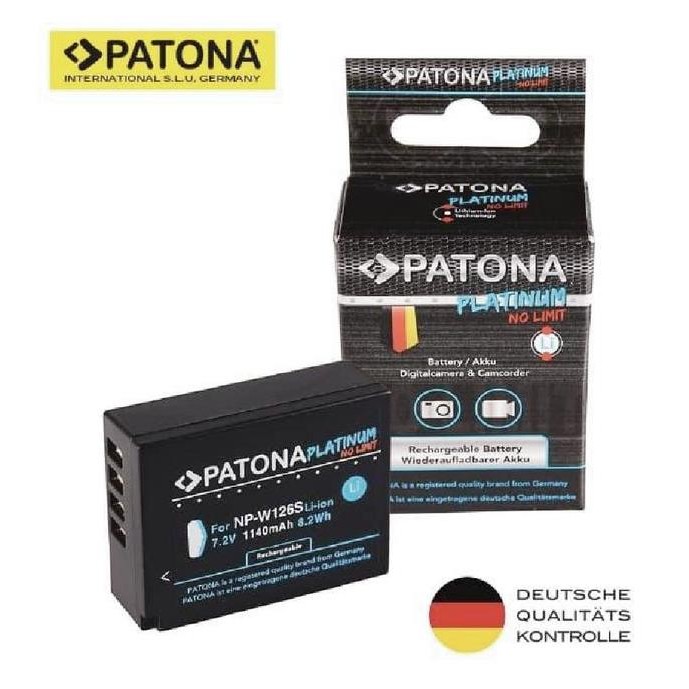 PROMO DISKON - PATONA Battery for Fujifilm NP-W26S NP-W26 NPW26 NPW26S Baterai Fuji XA XA2 XA XA XA7