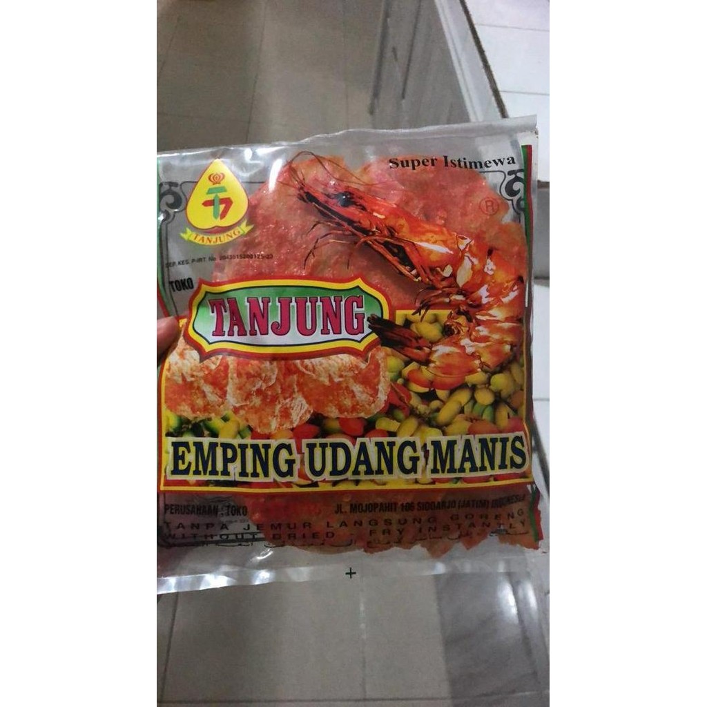 

Keripik/Kripik/ Krupuk Emping Blinjo/ Mlinjo Udang Manis/Pedas Tanjung