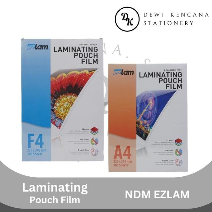 

Plastik Laminating Pouch Film Ndm Ezlam 1Pak Isi 100 Lembar Co