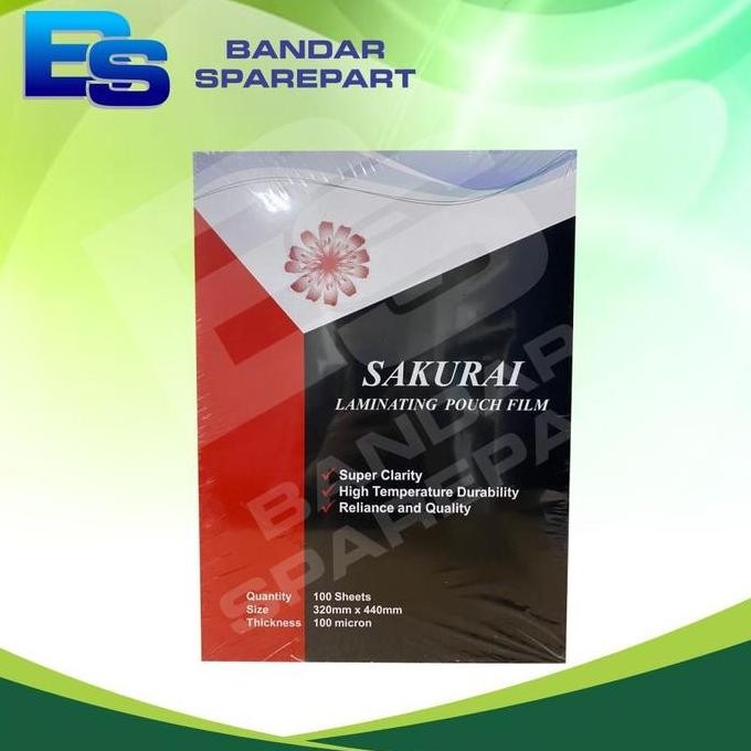 

Plastik Laminating Film Sakurai A3 320Mmx440Mm Co