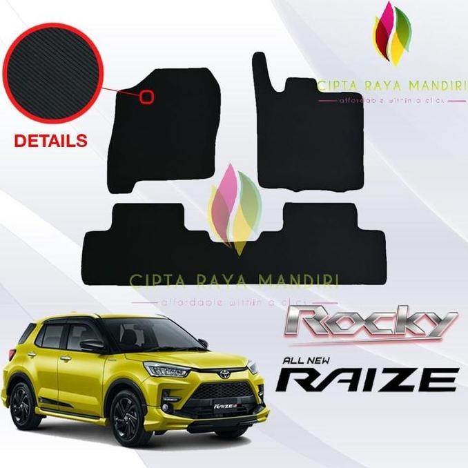 Karpet Mobil Toyota Raize Karpet Karet Premium Mobil Raize Jahit