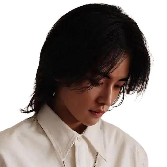 Wig Rambut Pria Others Cowok Wik Rambut Pria Keren Cowok Keren Wig Pria Rambut Asli Wig Rambut Mulle