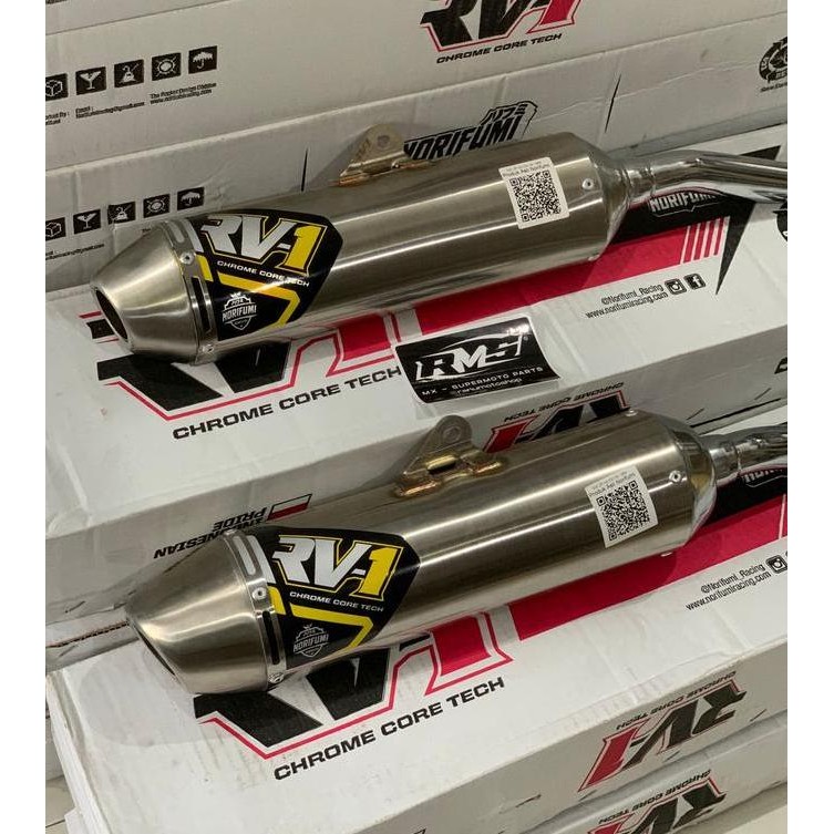 KNALPOT NORIFUMI RV1 N4 RV1 T3 KAWASAKI KLX HONDA CRF Original