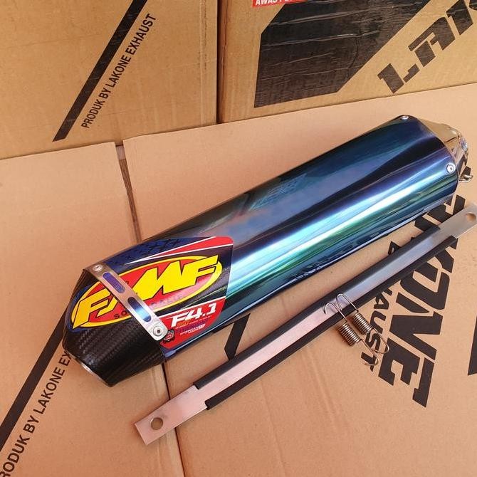 KNALPOT FMF F4.1 blue KTM KLX WR155 150 250 CRF 150L CRF 230 250 Original