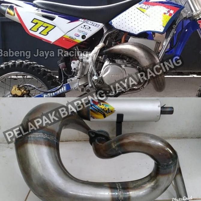 knalpot udang trail gtx rx king rx k rx s rx z yt 115 model ktm plat bisa buat rangka ktm klx crf da