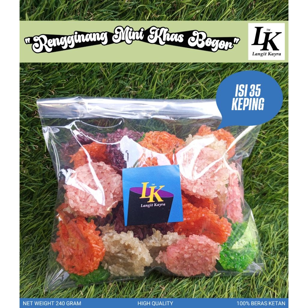

Rengginang Mini Khas Bogor Isi 35 Keping