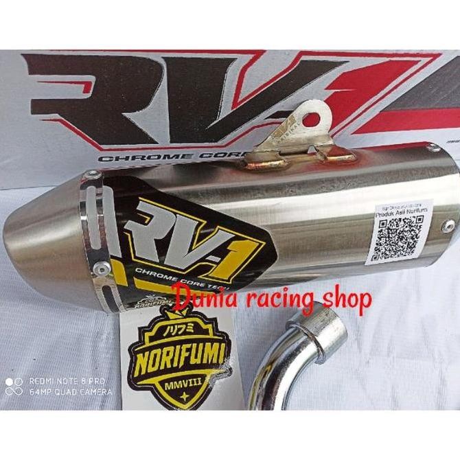 Knalpot Norifumi RV1 N4 CRF 150 KLX 150 DTracker 150 RV1 N4 Fullset Fullsystem Norifumi Original