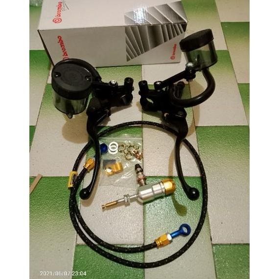 Master rem hidrolik brembo tabung big set selang stut rx king ninja klx crf vixion tiger dll Kopling