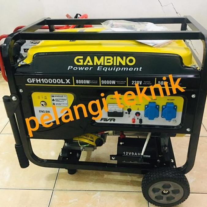 Genset 8000 Watt - 9000 Watt Gambino Gfh 10000 Lx