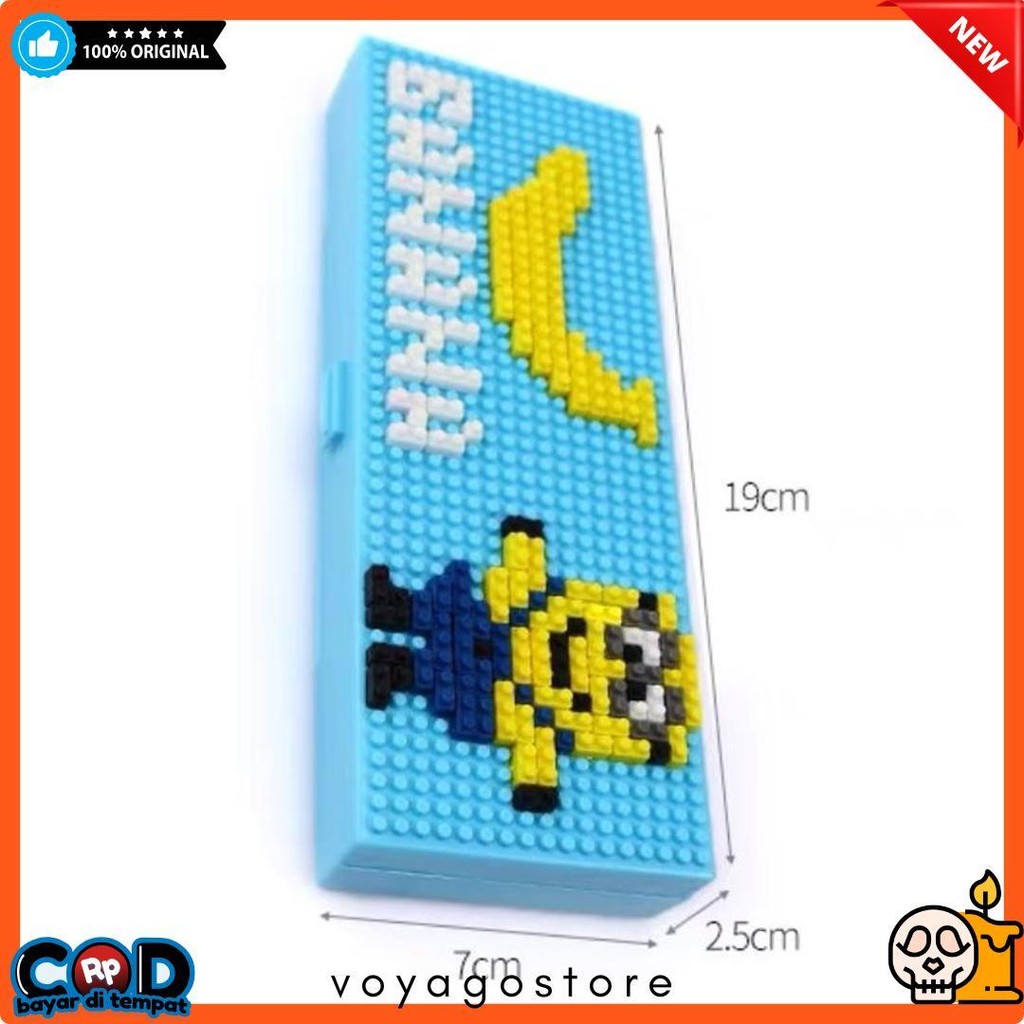 

Super Deal Kotak Pensil Lego/Pencil Case/Lego/Stationery/Alat Tulis/Mainan Lego/Mainan Edukasi