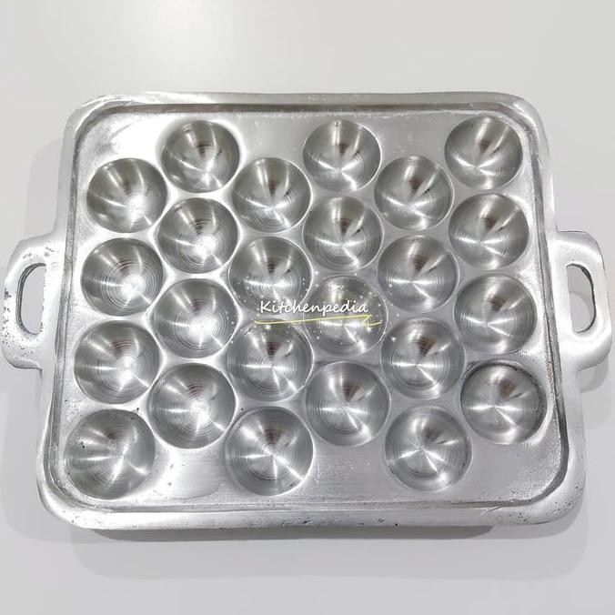 TERMURAH - Cetakan Loyang Takoyaki Kue Cubit Unyil Martabak Telor Mini