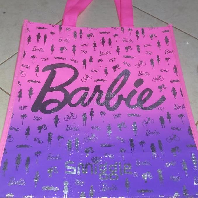 TERBARU - tas reusable bag smiggle barbie x smiggle tas belanja