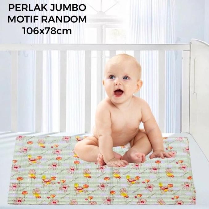TERLARIS - Perlak bayi jumbo waterproof/perlak karet murah anti air/perlak ompol bayi jumbo murah Ti