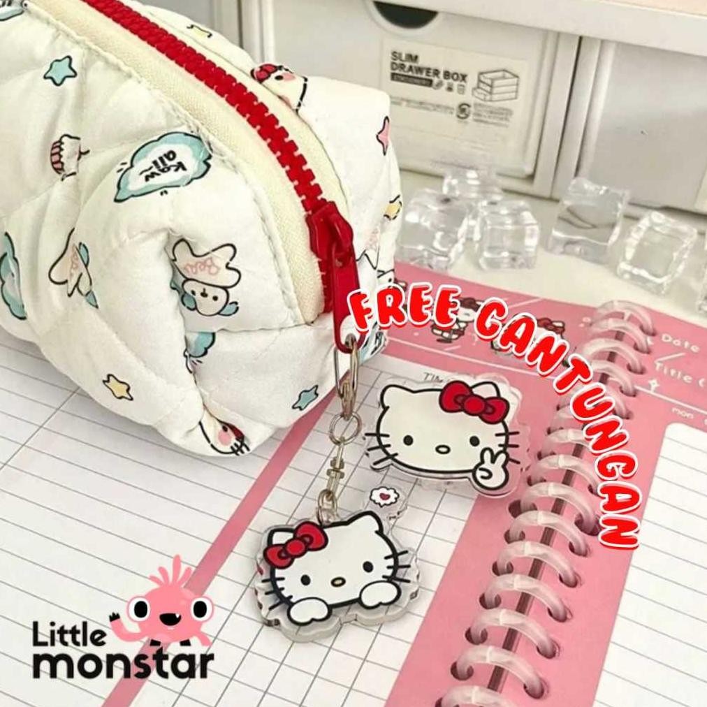 

As23 Tempat Pensil Sekolah Hellokitty Tempat Pensil Serba Guna (Free Gantungan Kunci Random) Sb-8