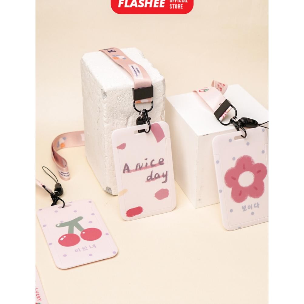 

Promo Flashee Id Card Holder Kawai Korea Lucu Lanyard Photocard Gantungan Kartu Motif Baru Gaya Korea Promo