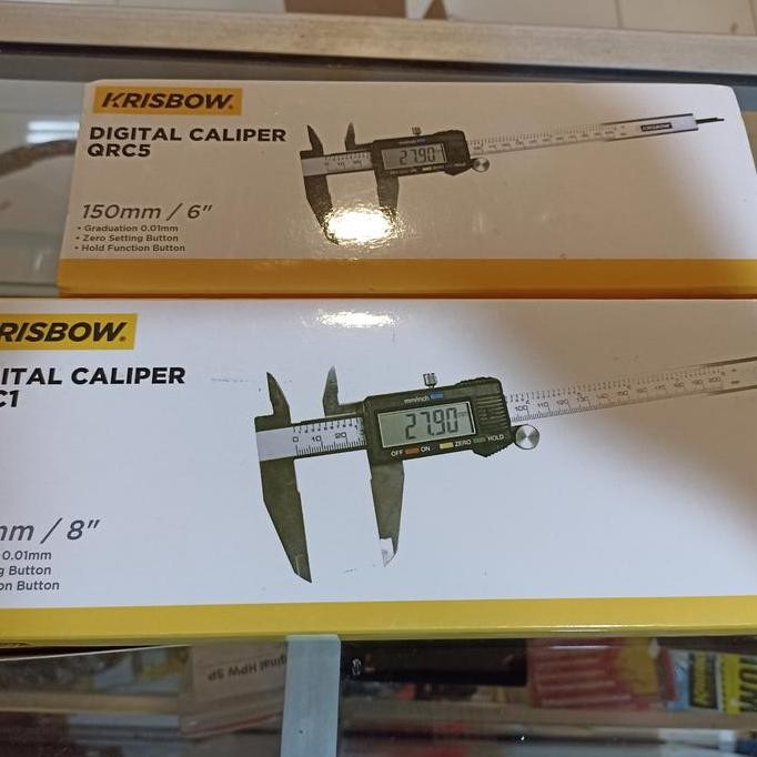 Siap Kirim Sigmat Digital Krisbow / Digital Caliper 150Mm/6In 0.01Mm