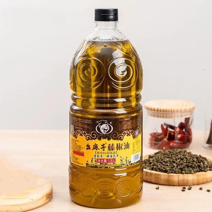 

Minyak Ymz 1.8 L Cane Green Pepper Sichuan Oil Minyak Mala Hijau