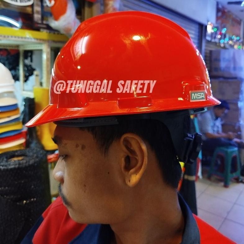 Helm safety MSA v-gard original - safety msa fastrack SNI - helm safety MSA v-gard fastrack original