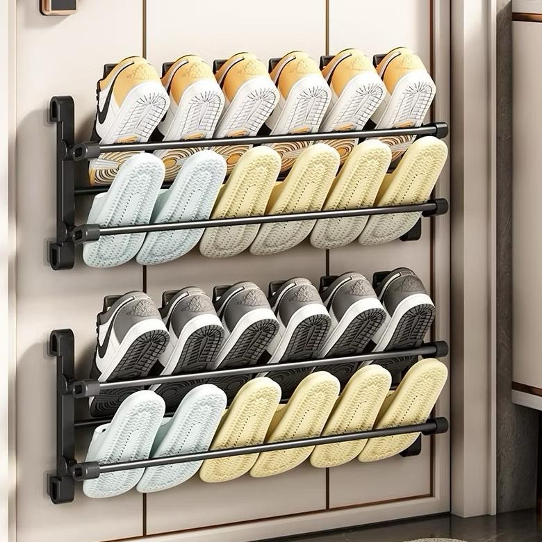 Rak Sepatu Tempel Rak Sepatu Dinding Rak Sepatu Susun Rak Sepatu Minimalis Rak Sepatu Estetik Rak Se